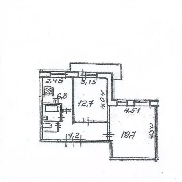 2-к кв. Санкт-Петербург ул. Коммуны, 32к2 (51.6 м) - Фото 1