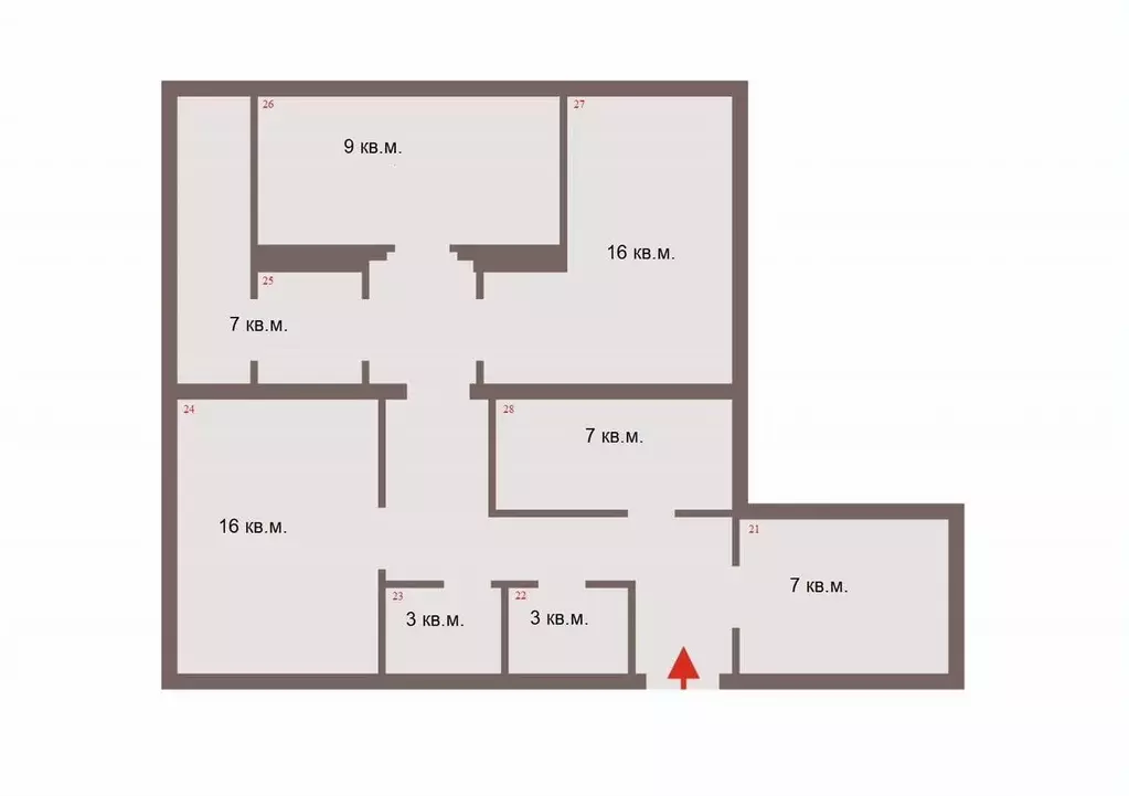 Офис в Свердловская область, Екатеринбург ул. Первомайская, 70 (12 м) - Фото 0