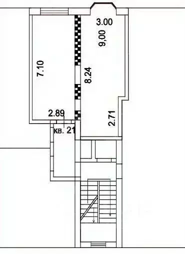 1-к кв. Московская область, Одинцовский городской округ, с. Ромашково ... - Фото 2