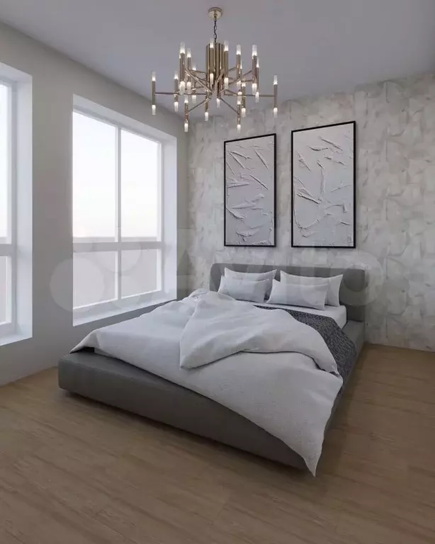 2-к. квартира, 59 м, 2/4 эт. - Фото 0