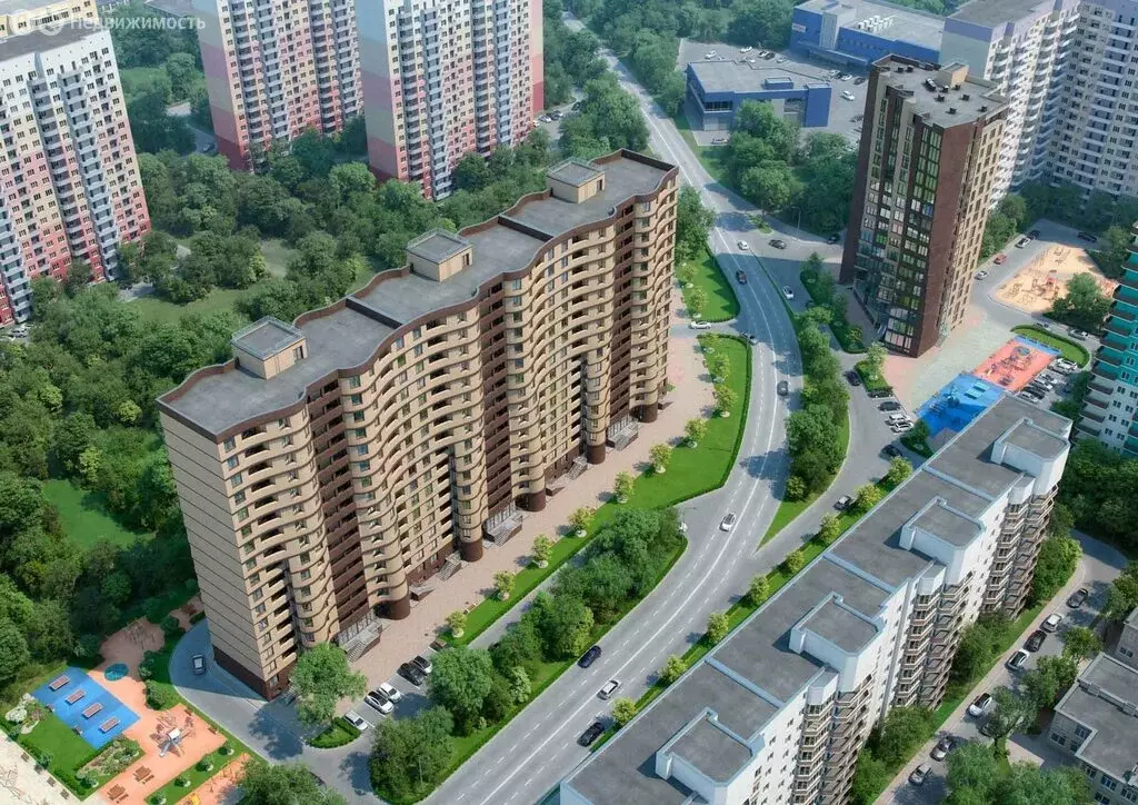 1-комнатная квартира: Краснодар, улица имени 40-летия Победы, 97 (34 ... - Фото 1