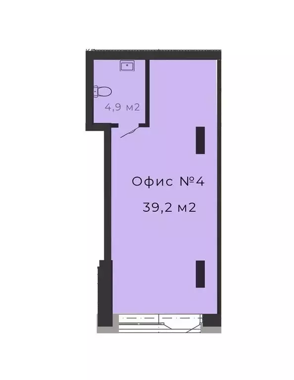 Помещение свободного назначения (39.2 м) - Фото 2
