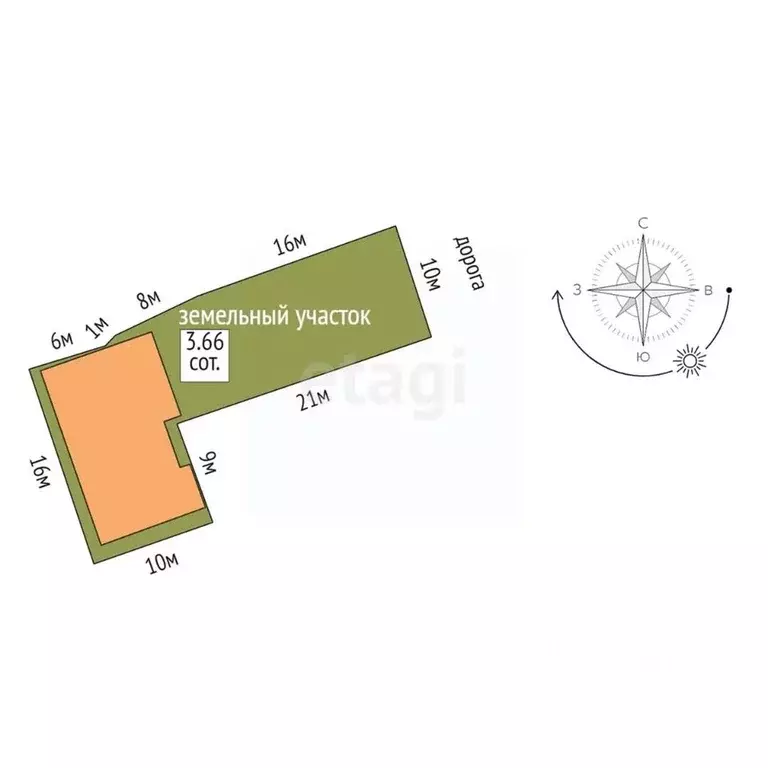 Дом в Крым, Феодосия пер. Шевченко (227 м) - Фото 2