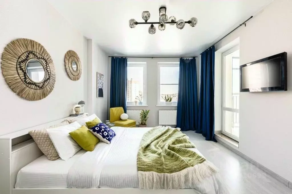 1-к кв. Татарстан, Казань ул. Серова, 50к1 (47.0 м) - Фото 1