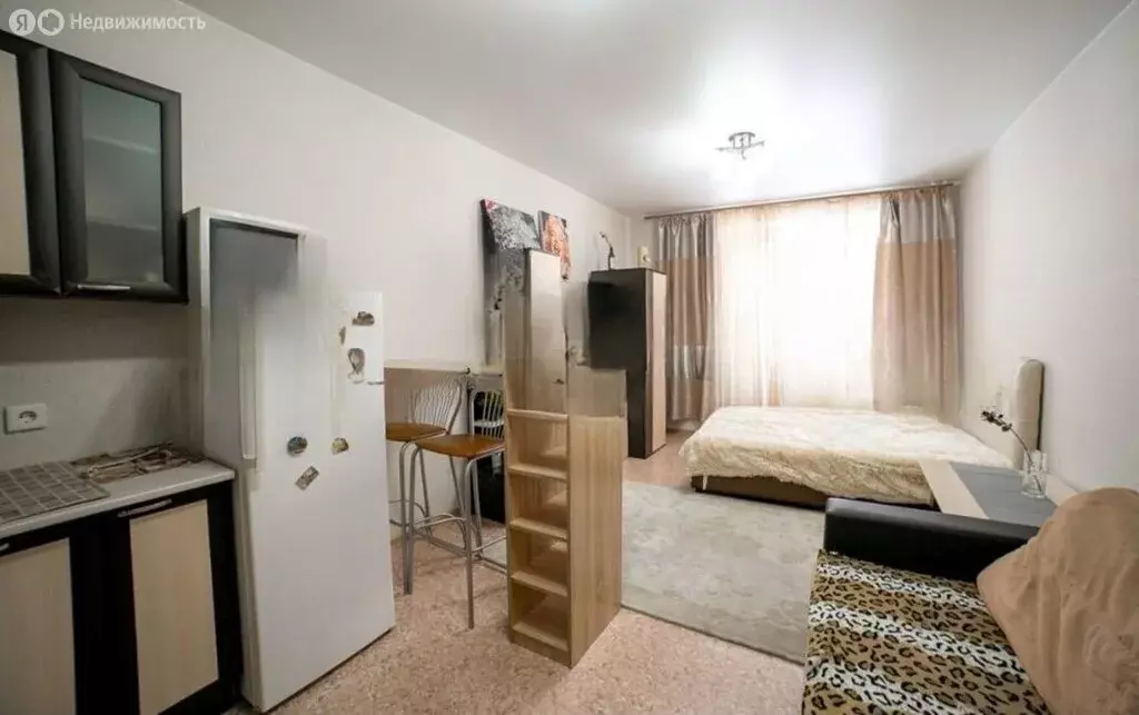 Квартира-студия: Томск, Алтайская улица, 24 (28.4 м) - Фото 1