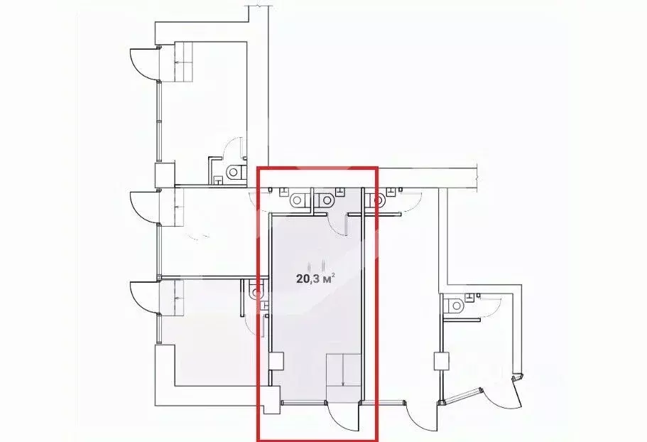 Торговая площадь в Москва просп. Мира, 97 (20 м) - Фото 2