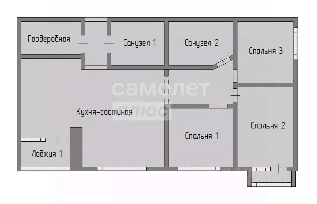 4-к кв. Башкортостан, Уфа ул. Генерала Горбатова, 7/3 (98.0 м) - Фото 2