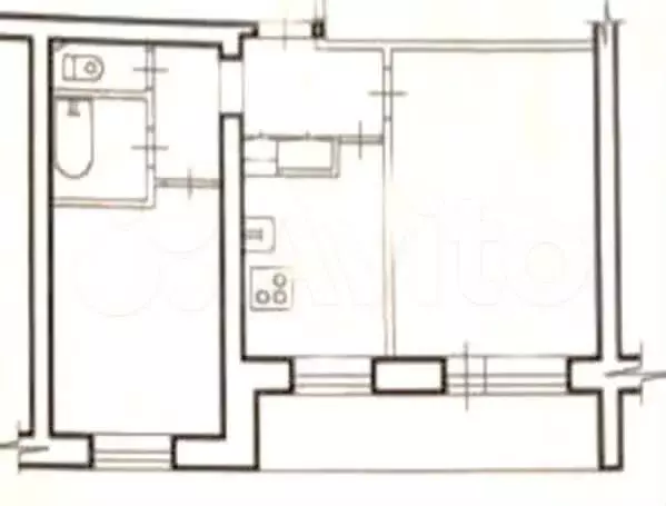 2-к. квартира, 44 м, 3/9 эт. - Фото 0