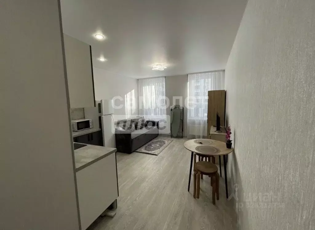 Студия Тюменская область, Тюмень ул. Евгения Войнова, 3 (23.0 м) - Фото 2