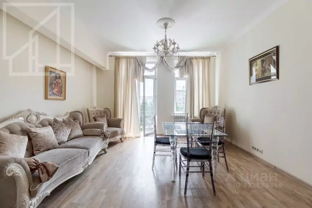 3-к кв. Москва ул. Правды, 7/9 (80.0 м) - Фото 1