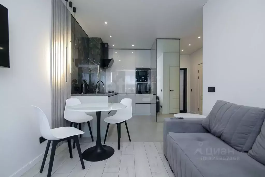 1-к кв. Калининградская область, Зеленоградск ул. Римская, 5к3 (34.6 ... - Фото 2