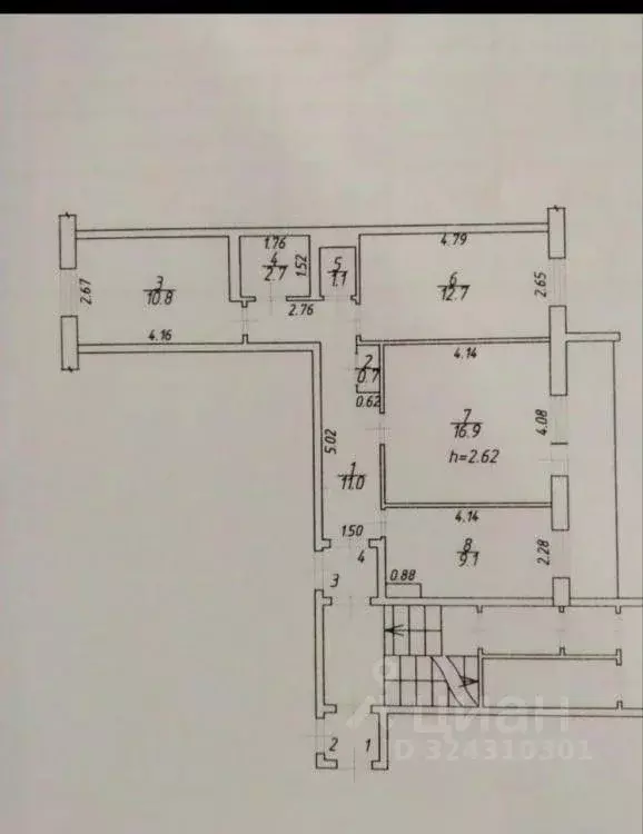 3-к кв. Иркутская область, Иркутск Жигулевская ул., 5 (65.0 м) - Фото 2