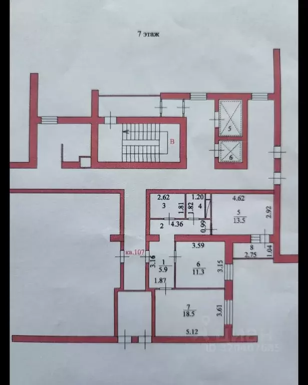 2-к кв. Пензенская область, Пенза ул. Ворошилова, 11 (61.0 м) - Фото 2