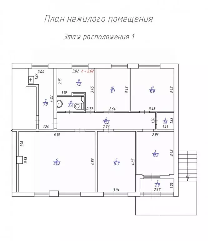 Офис в Удмуртия, Ижевск ул. 10 лет Октября, 22 (106 м) - Фото 2