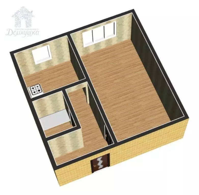 1-комнатная квартира: Воронеж, улица Писарева, 13А (29 м) - Фото 1