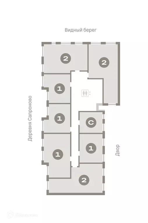 Продаётся 1-к квартира, 35.99 м - Фото 1