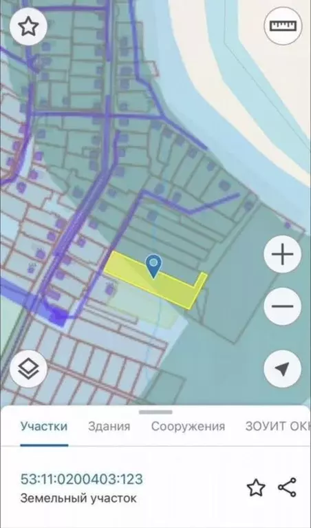 Участок в Новгородская область, Новгородский район, Бронницкое с/пос, ... - Фото 1