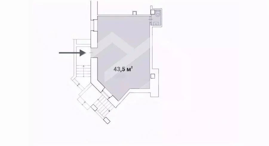 Помещение свободного назначения в Москва Братиславская ул., 15К1 (44 ... - Фото 2