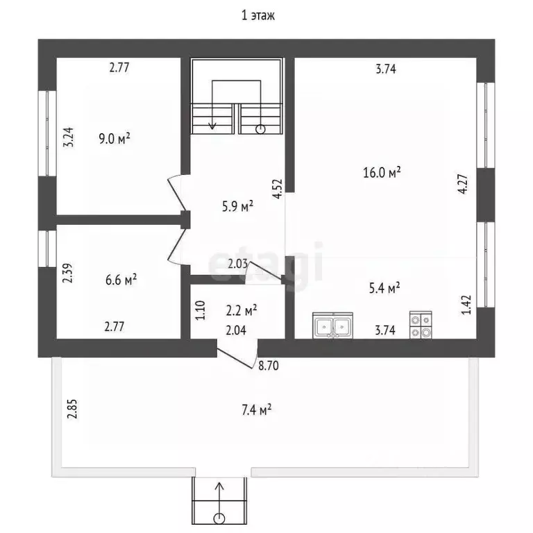 Дом в Московская область, Раменский муниципальный округ, Ясная Поляна ... - Фото 1