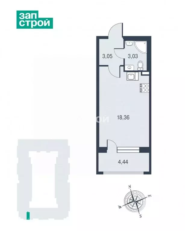 Студия Санкт-Петербург пос. Стрельна, ул. Константина Тимошинина, 6 ... - Фото 2