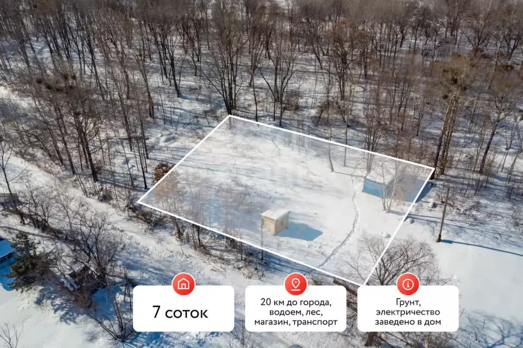 Дом в Хабаровский край, Хабаровский район, Мичуринское с/пос, Лотос-2 ... - Фото 1