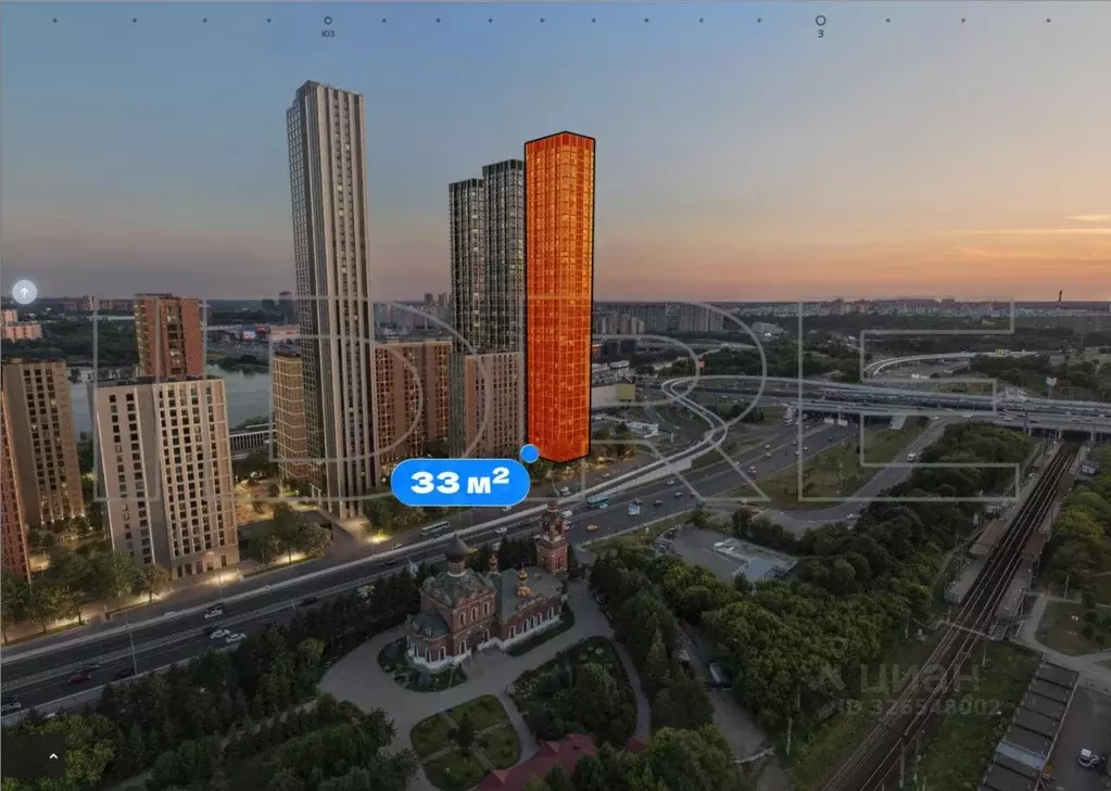 Торговая площадь в Москва Волоколамское ш., 97 (33 м) - Фото 1