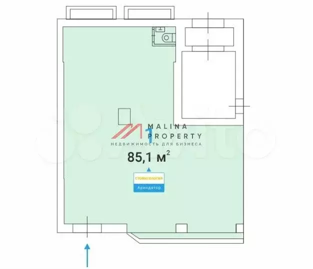 Продажа торгового с арендатором стоматология - Фото 0