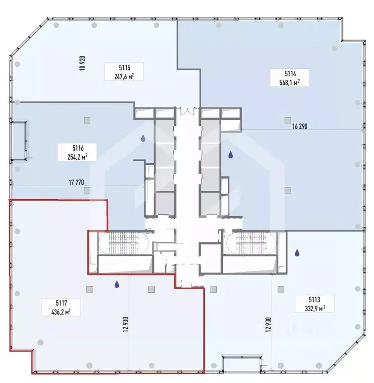 Помещение свободного назначения в Москва ул. Ермакова Роща, 1с1 (436 ... - Фото 2