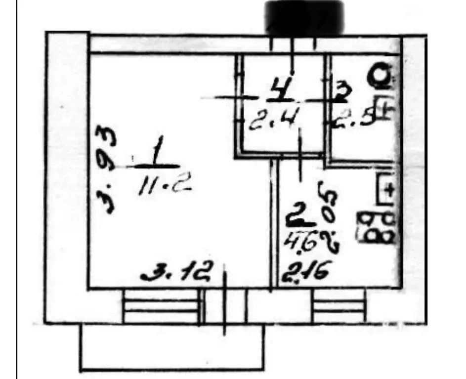 1-к кв. Кировская область, Киров ул. Маклина, 59 (20.0 м) - Фото 0