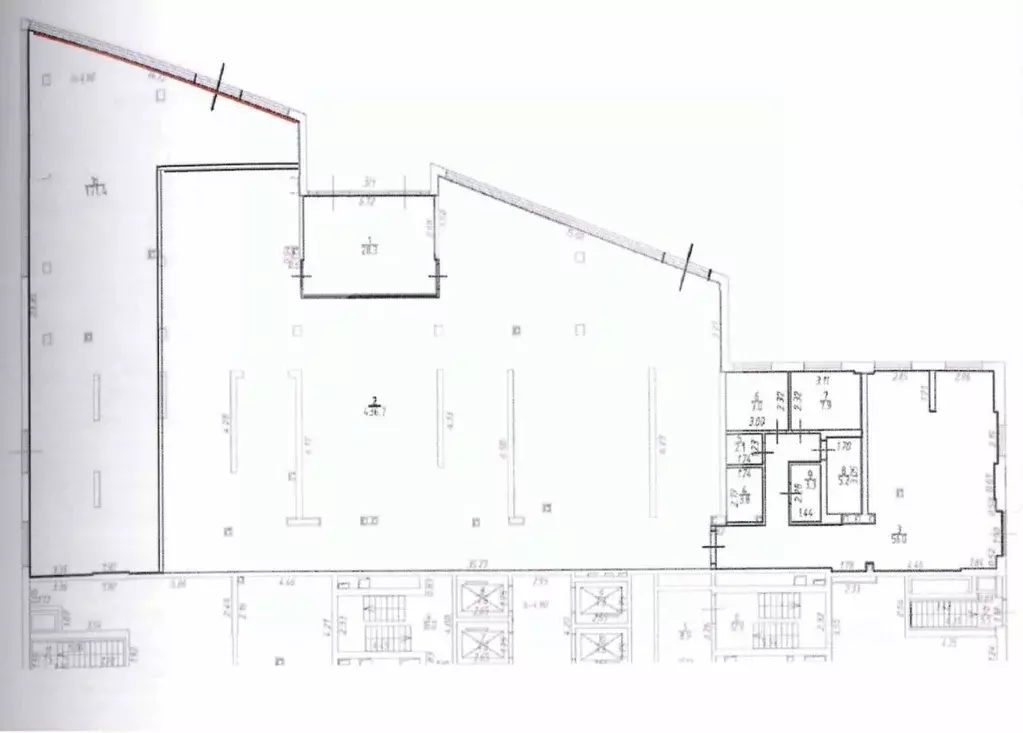 Помещение свободного назначения в Москва Полярная ул., 27к6 (722 м) - Фото 2
