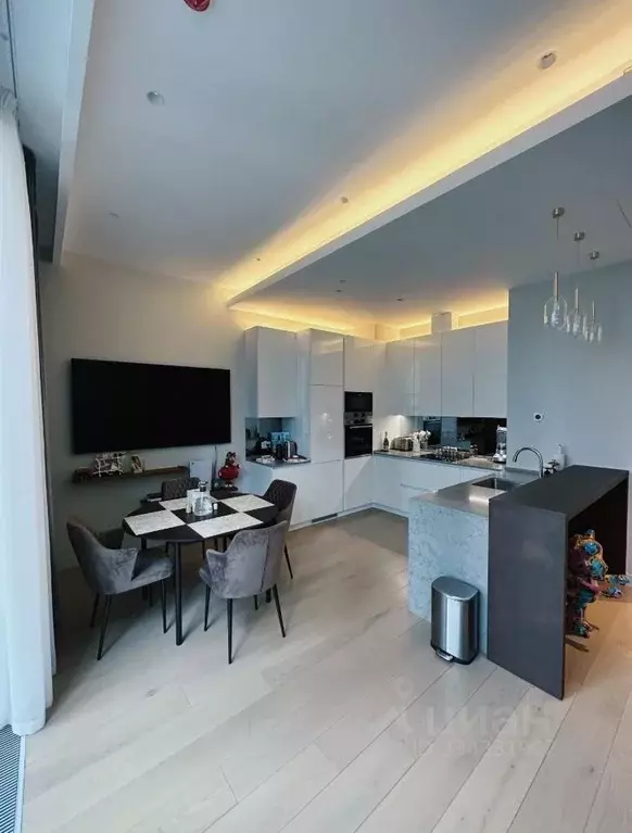 2-к кв. Москва 1-й Красногвардейский проезд, 22с1 (72.0 м) - Фото 2