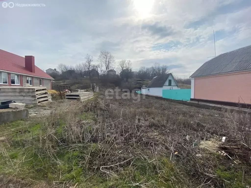 Участок в село Пушкарное, Зареченская улица (8.45 м) - Фото 1