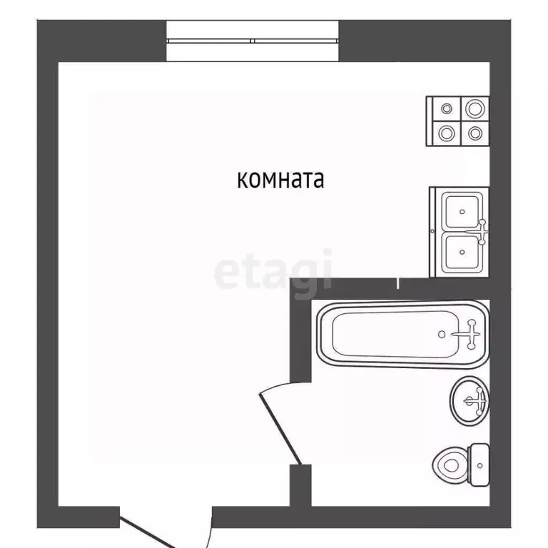 Студия Пермский край, Пермь бул. Гагарина, 81/4 (19.4 м) - Фото 1