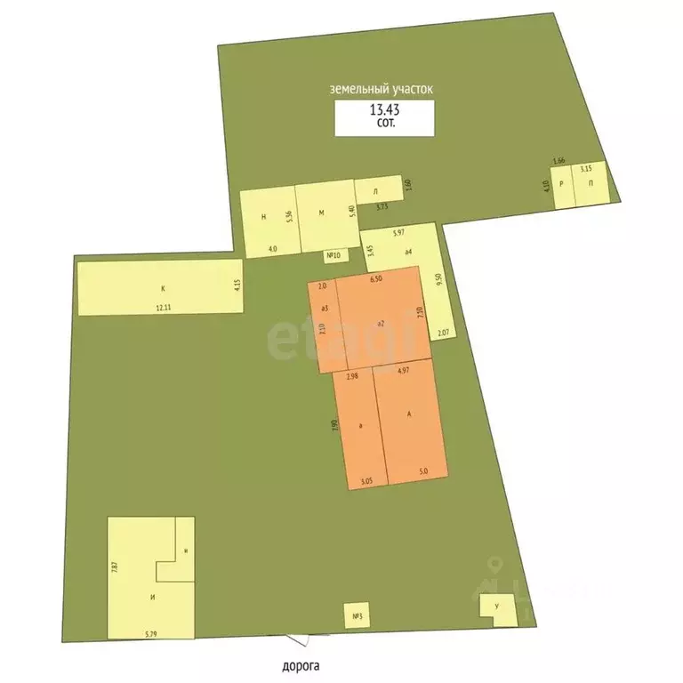 Дом в Крым, Феодосия муниципальный округ, Приморский пгт ул. Морозова ... - Фото 2