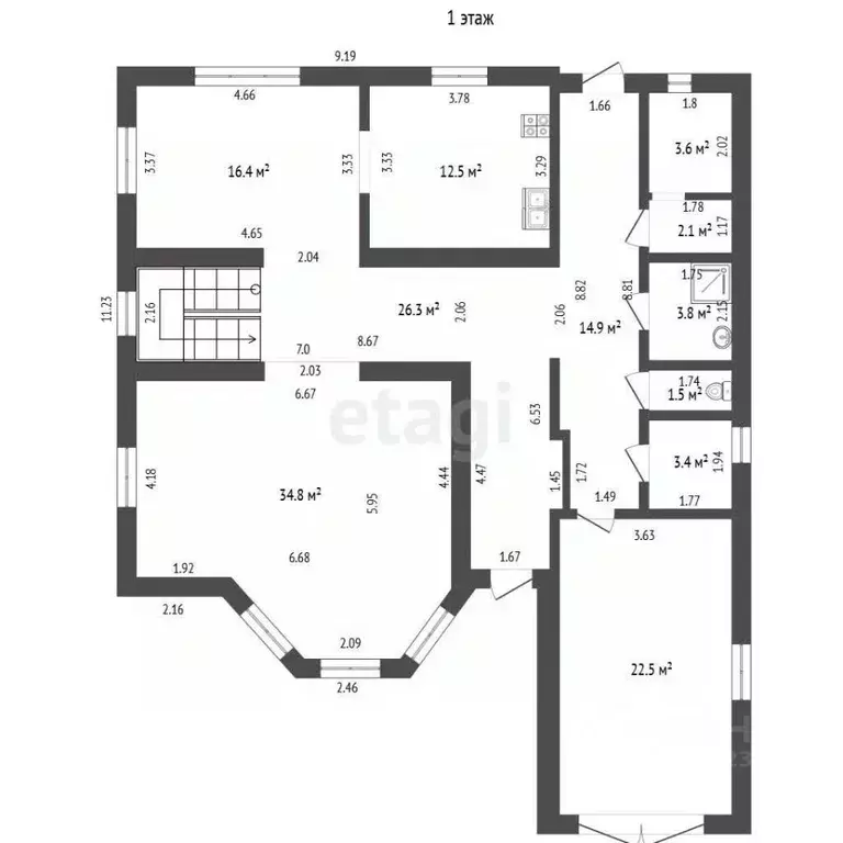 Дом в Башкортостан, Стерлитамак ул. Ивана Лозбеня (265 м) - Фото 2