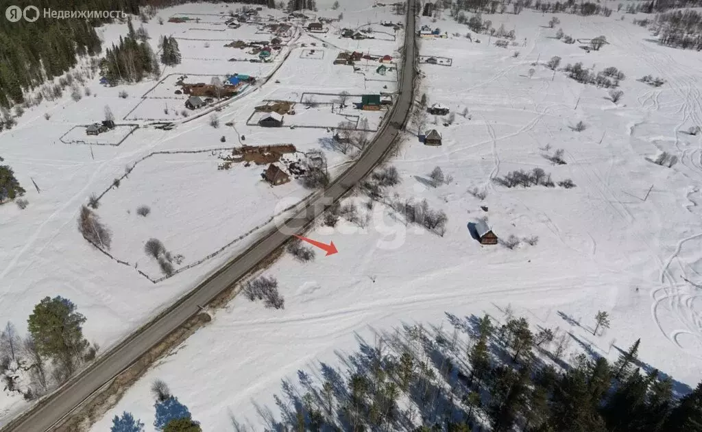 Участок в Турочакский район, посёлок Санькин-Аил, Центральная улица ... - Фото 1