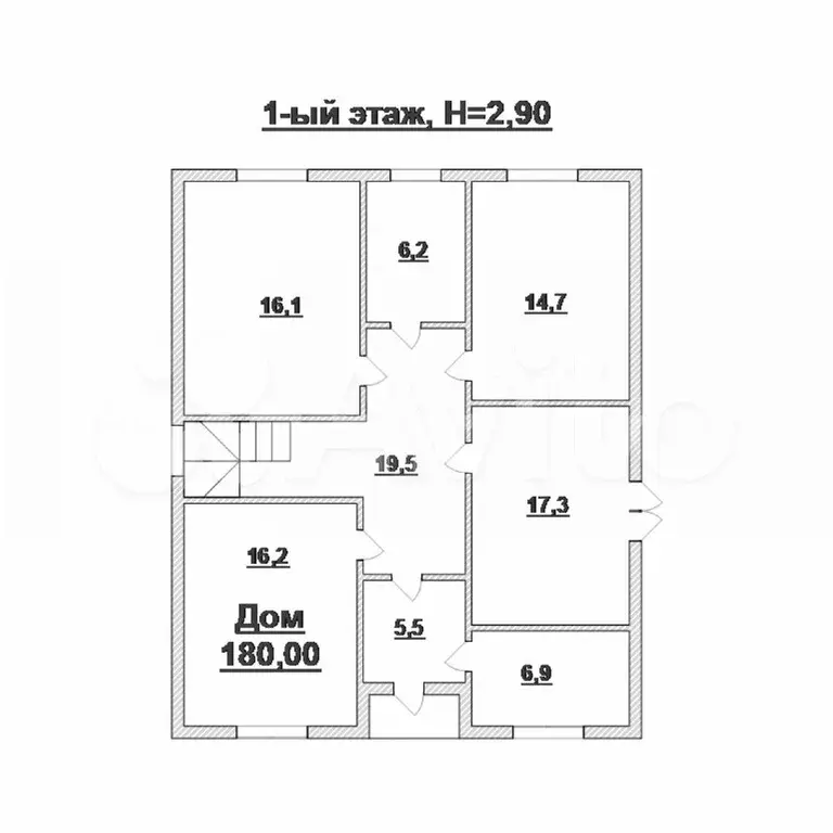 Коттедж 180 м на участке 1,8 га - Фото 1