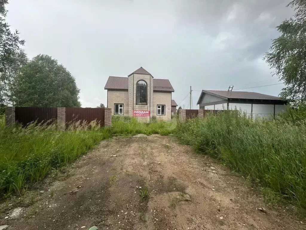 Дом в Тверская область, Калининский муниципальный округ, д. Куркино 6 ... - Фото 0
