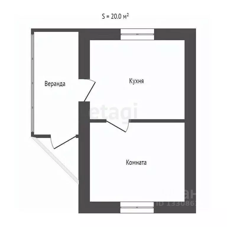 Дом в Омская область, Омск Содружество-2 СОСН, 442 (20 м) - Фото 2