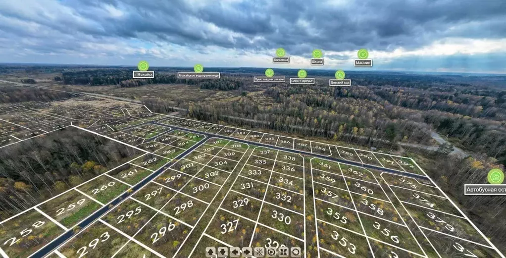 Участок в Московская область, Можайский муниципальный округ, д. ... - Фото 2