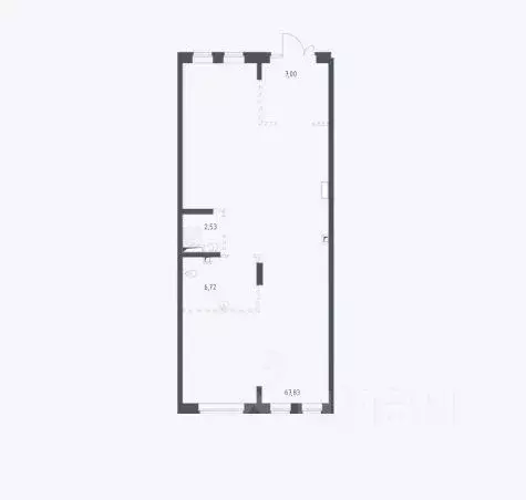 Помещение свободного назначения в Москва д. Большое Свинорье, ш. ... - Фото 1