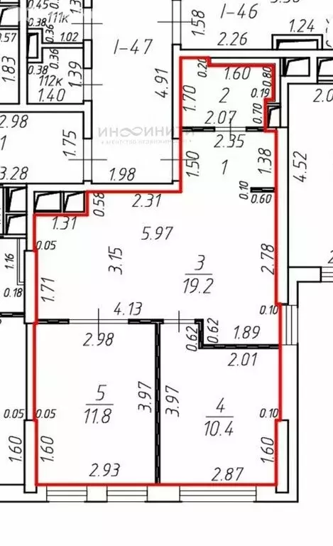 2-комнатная квартира: Красногорск, жилой комплекс Спутник, к13 (49.02 ... - Фото 1