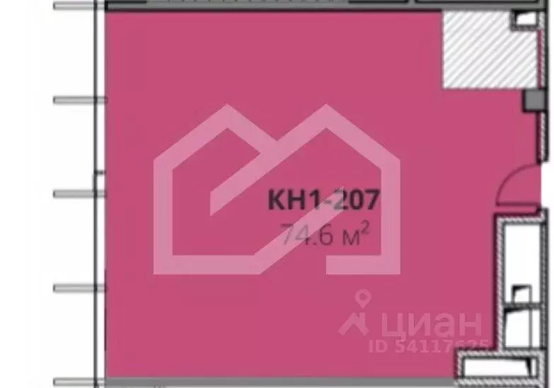 Помещение свободного назначения в Москва ул. Гастелло, 30 (75 м) - Фото 2