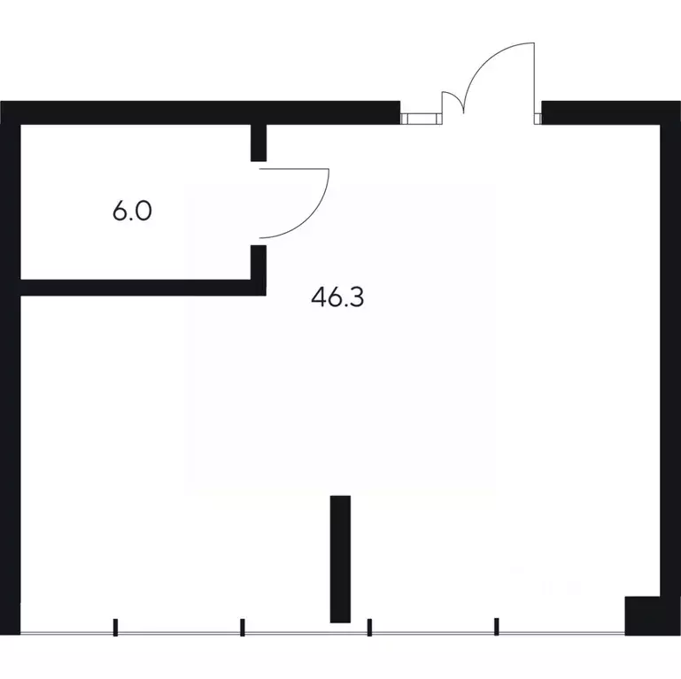 Офис в Москва Ярцевская ул., 21с2 (52 м) - Фото 2