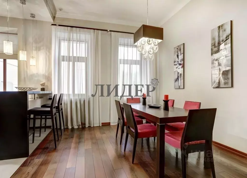 3-к кв. Москва Гагаринский пер., 24/7С2 (164.4 м) - Фото 1