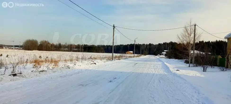 Участок в Тюменский район, деревня Падерина (9.8 м) - Фото 1