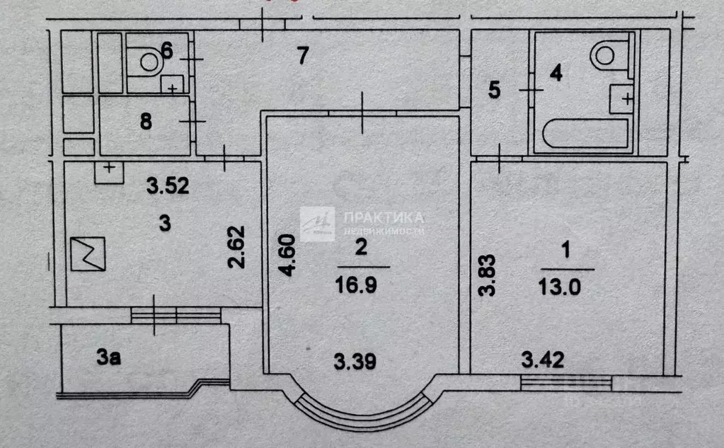 2-к кв. Москва ул. Новаторов, 4К3 (58.2 м) - Фото 1
