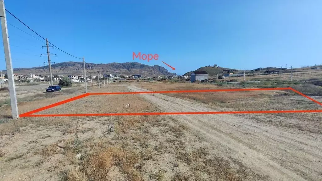 Участок в Крым, Судак муниципальный округ, с. Миндальное ул. ... - Фото 2