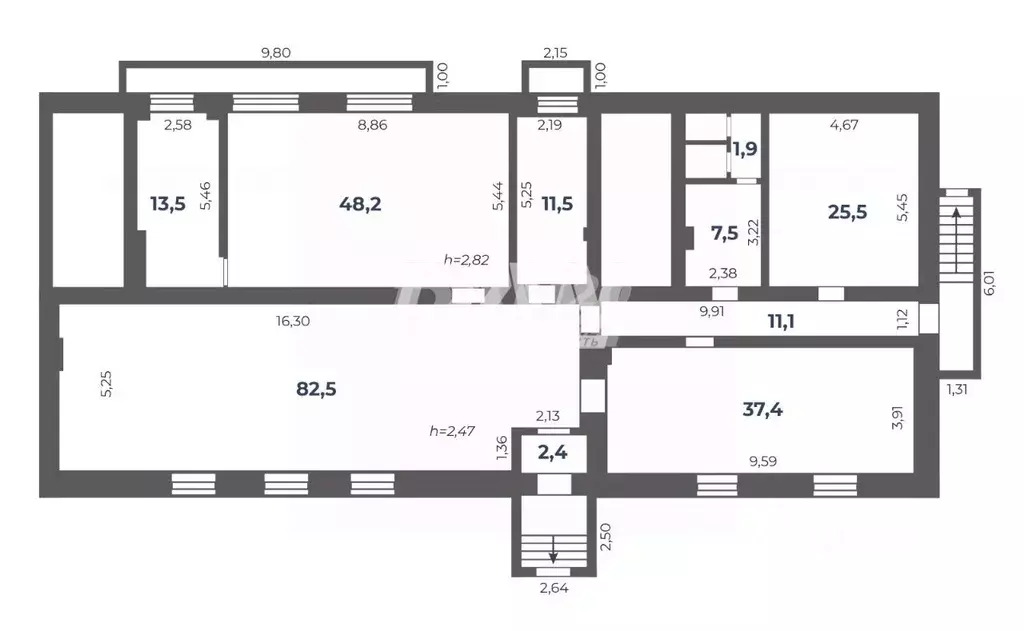 Помещение свободного назначения в Челябинская область, Челябинск ул. ... - Фото 2