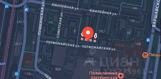 1-к кв. Москва, Москва, Щербинка ул. Первомайская, 5 (35.5 м) - Фото 2